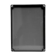 Fibox SOLID Cover ABS Grey suit 380 x 190mm Base 80mm High