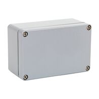 Fibox Euronord Terminal Box Aluminium IP66 and IP67 H81 x W127 x D57mm