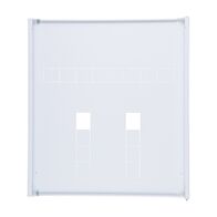 NHP Concept Panelboard Accessory Escutcheon 24 Way 3 Modules 648mm White