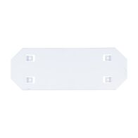 NHP Concept Tough Panelboard Accessory Gear Tray White Size 2 94mm