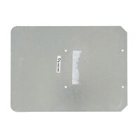 NHP MOD6 CSB Insulated Loadcentre Metal Back Mounting Plate Long suits CSB12 Flush