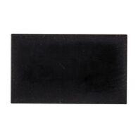 Sprecher and Schuh D7 Legend Plate 30 x 50 mm Snap in Black Aluminium BLANK