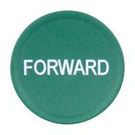 Sprecher and Schuh D7 Colour Cap for Flush Non Illuminated Pushbutton 22.5mm Green Forward