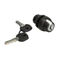 Sprecher and Schuh D7 Key Selector Switch 22.5 mm 2 Position Plastic Maint Key Rtn Left Code 3802