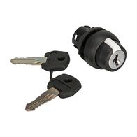 Sprecher and Schuh D7 Key Selector Switch 22.5 mm 2 Position Plastic Maint Key Rtn Left Code 3803