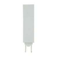 NHP DIN-T LOCKDIN DSRCM Add On RCCB and 3Pole MCB Locking Blank