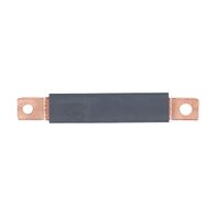 CUBIC CuFlex Flexible Copper Busbar 25mm2 Length 416mm Black and Dark Grey