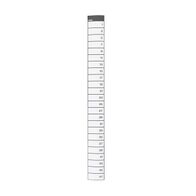 NHP POWERMAX GB Isolation Busbar Chassis Accessory Escutcheon Label 1 to 48 Left