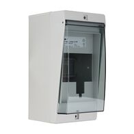 NHP DIN-T Meter Isolator Pole Cover 4 Way Surface suit 1Pole and 3Pole LOCKDIN