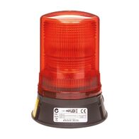 Moflash Xenon Beacons 24 Joules Flashing Mode IP65 115V AC Wall or Surface Mount Lens Red