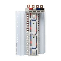 NHP POWERMAX DIN-T NC Busbar Chassis 400A 72 Way 4Pole Top Feed RNWNBN