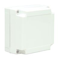 Fibox MNX Terminal Box PC IP66 and IP67 Low Box H130 x W130 x 35mm Grey