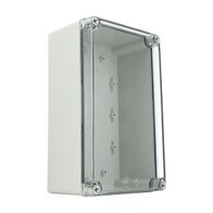 Fibox Piccolo Terminal Box PC IP66 and IP67 H140 x W230 x D95mm Clear