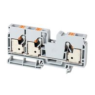 Allen-Bradley 1492-P Push-in Terminal 10mm 1 Level 3 Conductor Entries Grey