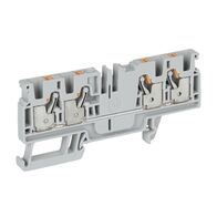 Allen-Bradley 1492-P Push-in Terminal 4mm 1 Level 4 Conductor Entries Grey