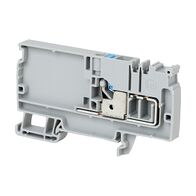 Allen-Bradley 1492-P Push-in Power Distribution Terminal 6mm 1 BL CON Entries Feed In Grey