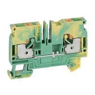 Allen-Bradley 1492-P Push-in Earth Terminal 6mm 1 Level 2 Conductor Entries Green Yellow
