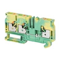 Allen-Bradley 1492-P Push-in Earth Terminal 6mm 1 Level 3 Conductor Entries Green Yellow