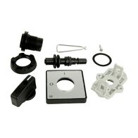 Allen-Bradley 194L Handle Type G 67 x 67mm Grey and Black 90 Degrees 0 1 and Off On