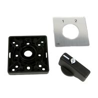 Allen-Bradley 194L Handle Type L 48 x 48mm Yellow Red 90 Degrees 0 1