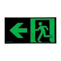 Stanilite Emergency Diffuser Evago 24M Black Picto Silk Screen Left