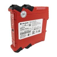 AB 440R GSR DI Safety Relay Dual Input 24VDC 1NC/2NC/OSSD-IN 2NO-SFTY-OUT 1SS-AUX