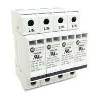 Allen-Bradley 4983DC Surge Suppressor DIN Rail Mount Heavy Duty UL1449 277 and 480V AC 80kA 4Pole