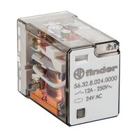 Finder 56 Series Miniature Power Relay 12A 2CO 24V AC Coil
