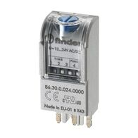 Finder 86 Series Bifunction Timer Module 240V AC
