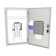 NHP Concept One Panelboard 648mm IP40 DIN 24 Way No Main Switch Light Grey