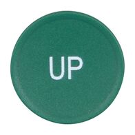 Sprecher and Schuh D7 Colour Cap for Flush Non Illuminated Pushbutton 22.5mm Green Up