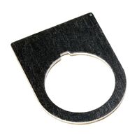 Allen-Bradley 800F Legend Plate 30 X 40mm, MAN - OFF - AUTO, Black with White Text