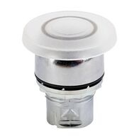 Allen-Bradley 800F Pushbutton 22.5mm Head Only Metal Momentary Mushroom HD 40mm Clear Illu