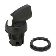 Allen-Bradley 800F Selector Switch 22.5mm 2 Position Plastic Maintained Black Knob Lever