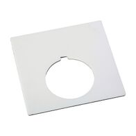 Allen-Bradley 800H Legend Plate 62 X 62mm, Automotive, Blank, Grey