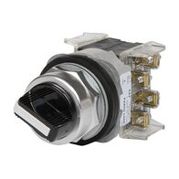 Allen-Bradley 800T Selector Switch 30.5mm Non-Illum. White Std. Knob Maint. 2 NO-2 NC Fingersafe