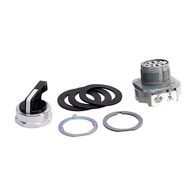 Allen-Bradley 800T Selector Switch 30.5mm 3 Position Non Illum Knob Lever Spring Return Both White