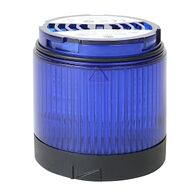 Allen-Bradley 856T Stack Light In Line Module 70mm 24V AC DC Multi Function Steady Flash Strobe Blue