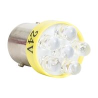Austrol N100 Lamp BA15D LED 24V AC DC Yellow