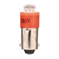 Sprecher and Schuh D7 Lamp BA9S LED 6V AC DC Yellow