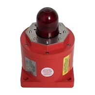 Moflash BC150 Ex d Beacon LED 12 to 48V DC 10W Glass Reinforced Plastic Red