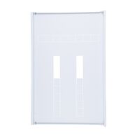 NHP Concept Panelboard Accessory Escutcheon 36 and 48 Way 4 Modules 864mm White