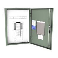 NHP Concept Premier Panelboard 864mm IP66 DIN-T 48 Way 250A 160A Main Switch Grey