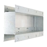 NHP Concept Premier Panelboard Accessory Plinth Kit Single 75mm Hot Dip Galvanised
