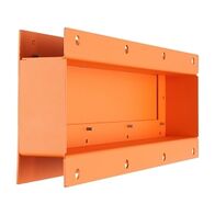 NHP Concept Premier Panelboard Accessory Plinth Kit Single 75mm Stainless Steel Orange
