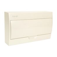 NHP MOD6 CSB Insulated Loadcentre 18 Way DIN Surface Door White