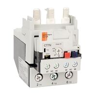 S+S CT7N Thermal Overload Relay 17 to 25A Direct Mount Manual or Auto Reset for CA7 43 and 55A