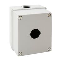 Sprecher and Schuh D7 Enclosure Metal 22.5mm 1 Hole Grey IP66