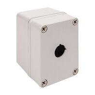 Sprecher and Schuh D7 Enclosure Deep Profile Plastic 22.5mm 1 Hole Grey