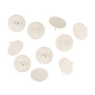 Sprecher and Schuh D7 Colour Cap for Flush and Guarded Non illuminated Pushbutton 22.5mm White Blank